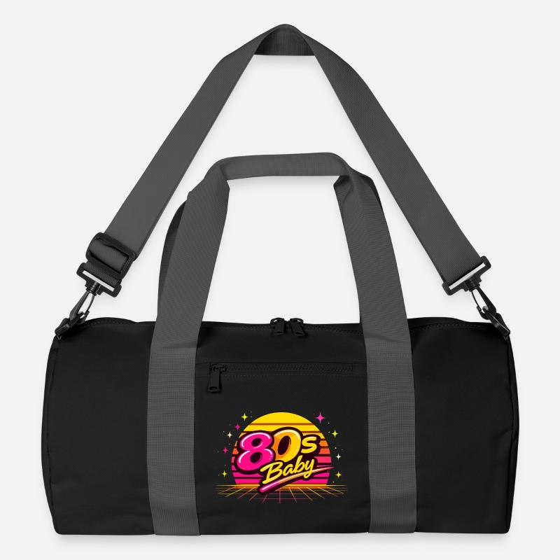 80er Neon Baby Recycelte Duffel Bag