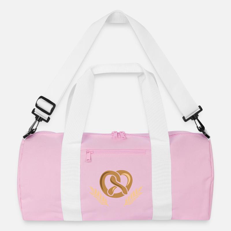bäcker bäckerei getreide gerste Weizen icon Logo Recycelte Duffel Bag
