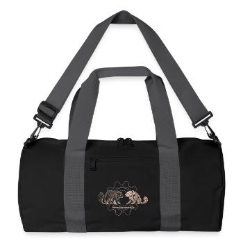 Timberborn – Beaver Engineering Co. - Recycled Duffel Bag - black/graphite grey - Front