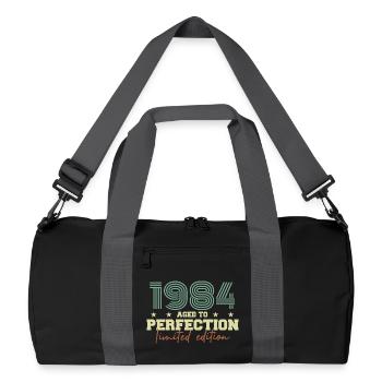 1984 - Recycled Duffel Bag - black/graphite grey - Front