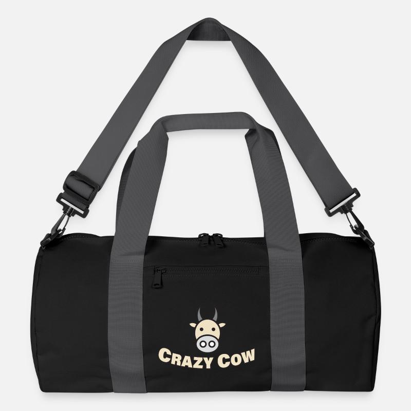 CRAZY COW Recycelte Duffel Bag