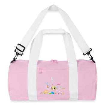 Diving - Recycled Duffel Bag - pink/white - Front