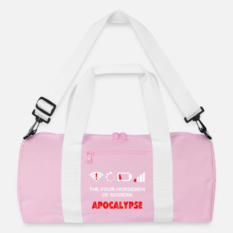 Vier Reiter der Modernen Apokalypse Gaming Nerd Recycelte Duffel Bag