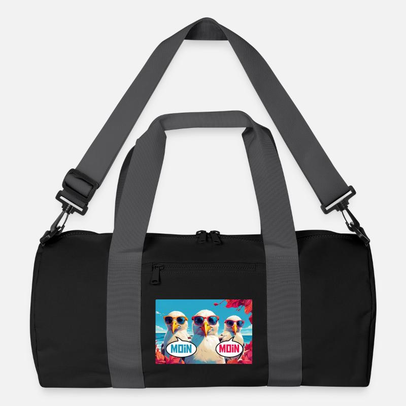 Moin Moin Möwen Recycelte Duffel Bag
