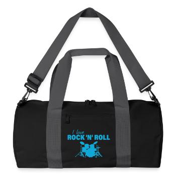 ROCK 'N' ROLL - Sac de sport recyclé - noir/gris graphite - Devant