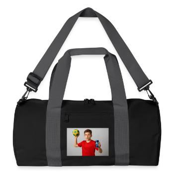 ChatGPT_Image_7 _Nov - Recycled Duffel Bag - black/graphite grey - Front