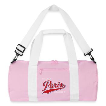 I Got Lost In Paris And Loved It - Recycled Duffel Bag - pink/white - Front