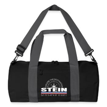 Stone - Recycled Duffel Bag - black/graphite grey - Front