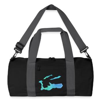 Cayman Islands - Recycled Duffel Bag - black/graphite grey - Front