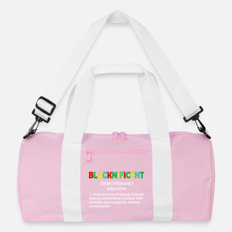 Blacknificent Definition Proud Black History Month Recycelte Duffel Bag