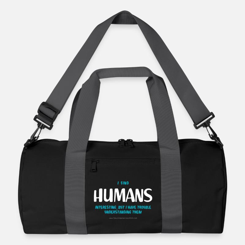Menschen (dunkel) Recycelte Duffel Bag