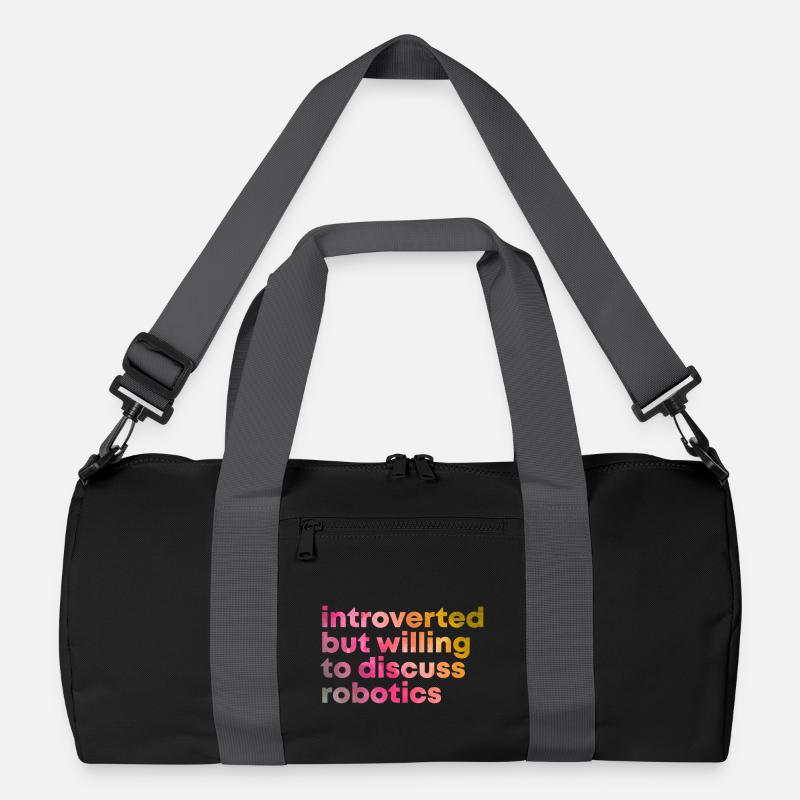 Robotics Recycled Duffel Bag