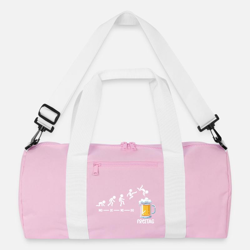 Freitag Wochenende Bierliebhaber Biertrinker Recycelte Duffel Bag