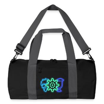 Cruise Cruise Ship Cruisers - Recycled Duffel Bag - black/graphite grey - Front