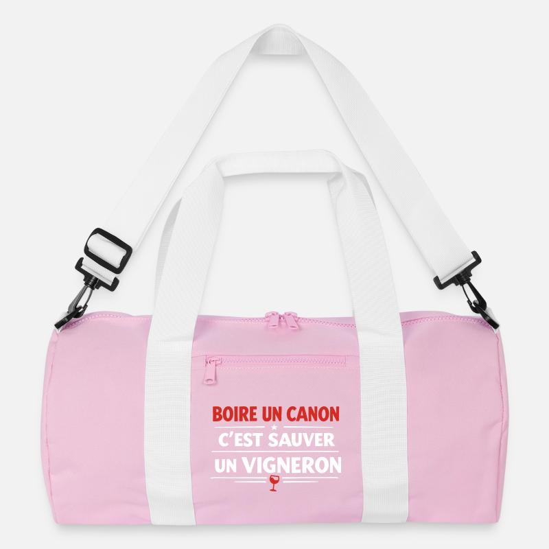 Einen Drink zu nehmen heißt, einen Winzer zu retten Recycelte Duffel Bag