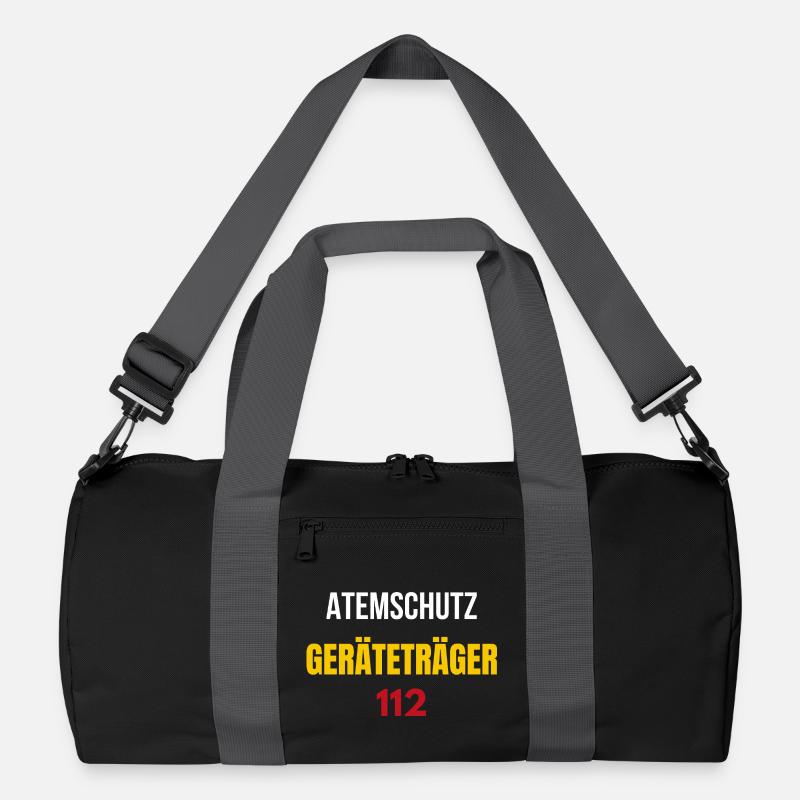 Atemschutzgeräteträger 112 Feuerwehr T‑Shirt Recycelte Duffel Bag
