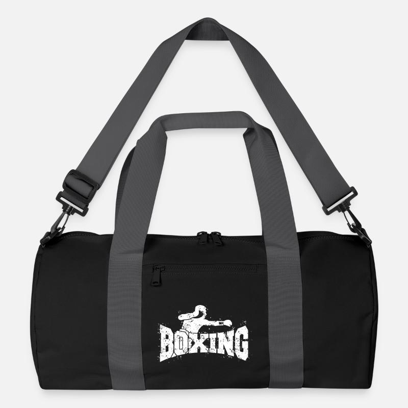 Boxen - Boxer - Recycelte Duffel Bag - Schwarz/Graphitgrau