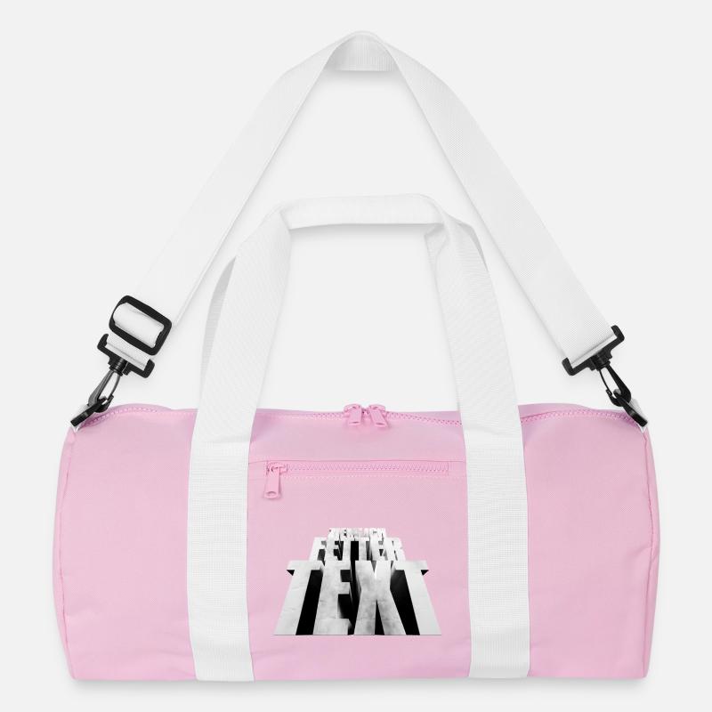 Ziemlich fetter Text Recycelte Duffel Bag