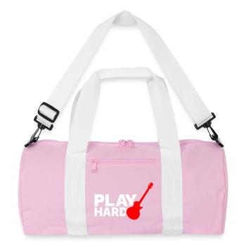 Play Hard - Recycled Duffel Bag - pink/white - Front