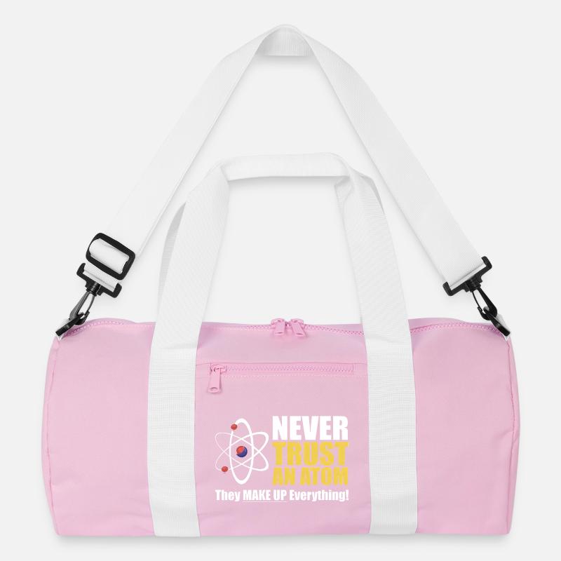 Vertraue niemals einem Atom Recycelte Duffel Bag