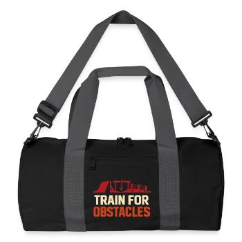 Obstacle Course Racer Obstacle Course Ocr - Recycled Duffel Bag - black/graphite grey - Front