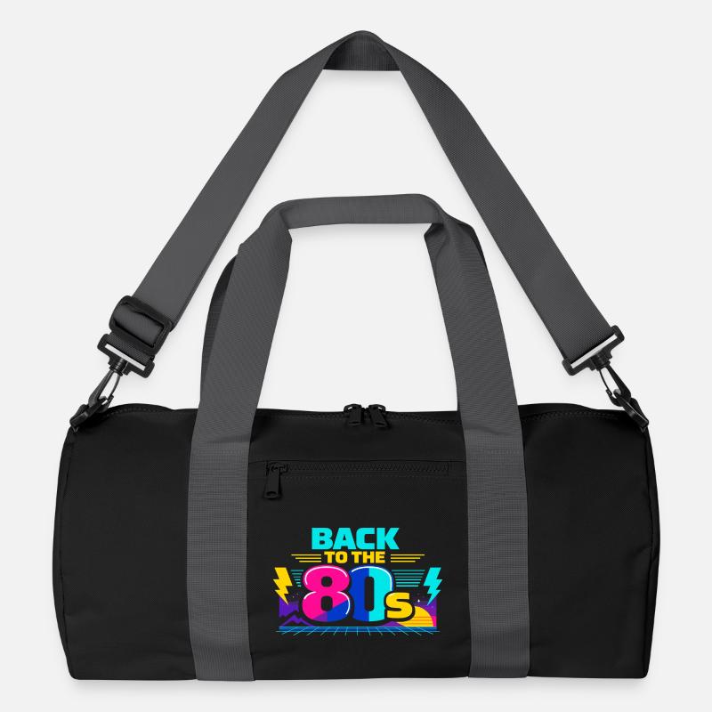 Back to the 80s Neon Recycled Duffel Bag