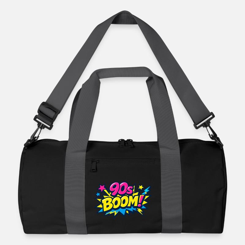 90er Boom Comic Explosion Recycelte Duffel Bag