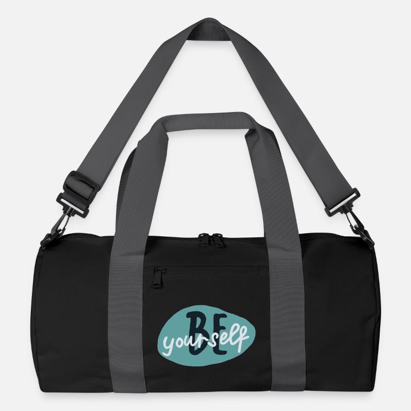 Sei du selbst Recycelte Duffel Bag