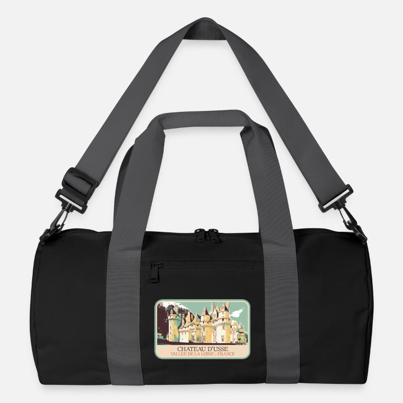 Château d'Ussé, Loire-Tal Recycelte Duffel Bag