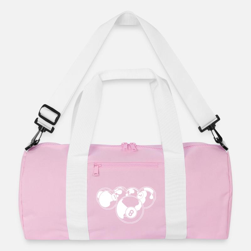 8 Ball Billard Recycelte Duffel Bag