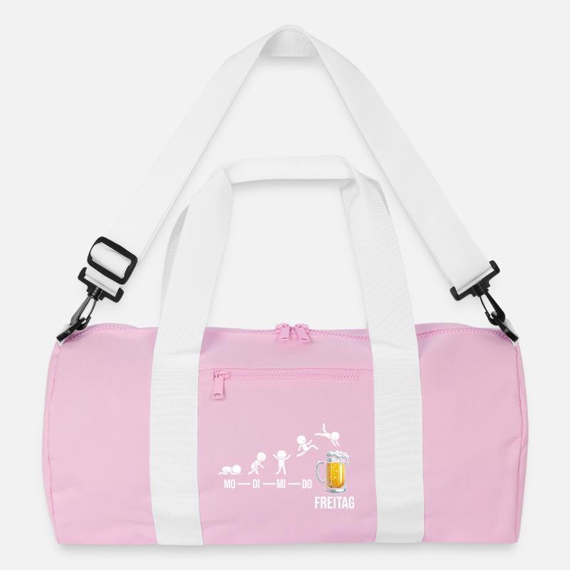 Freitag Wochenende Bierliebhaber Biertrinker Recycelte Duffel Bag
