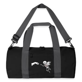 CUPID - Recycled Duffel Bag - black/graphite grey - Front