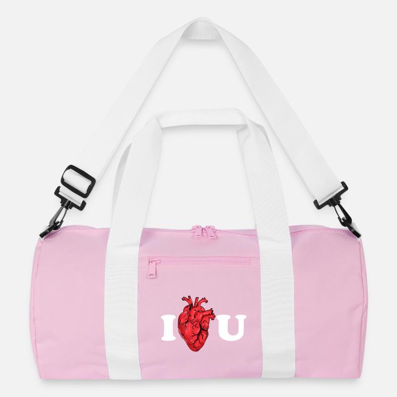 True love as an anatomical statement Recycled Duffel Bag