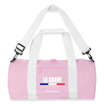 La Grave - Recycled Duffel Bag - pink/white - Front