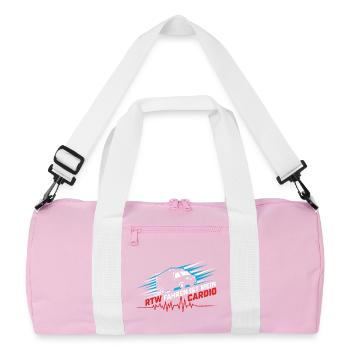 RTW Ambulance Ambulance Rescue Service Paramedic - Recycled Duffel Bag - pink/white - Front