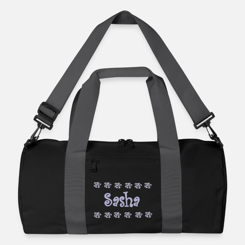 Sasha Lavendel Blumenmuster Recycelte Duffel Bag