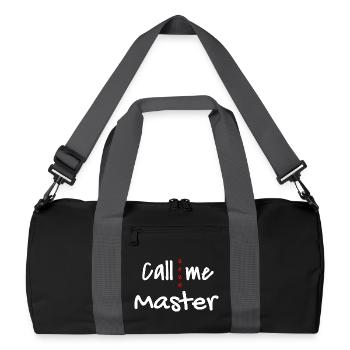 Master 2026 Graduation Graduation - Recycled Duffel Bag - black/graphite grey - Front