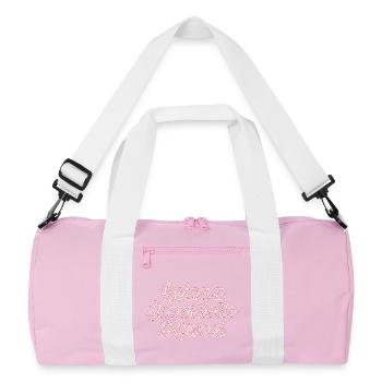 Être un Sugarholic est adorable - Sac de sport recyclé - rose/blanc - Devant