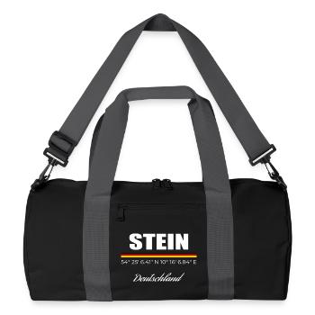 Stone - Recycled Duffel Bag - black/graphite grey - Front