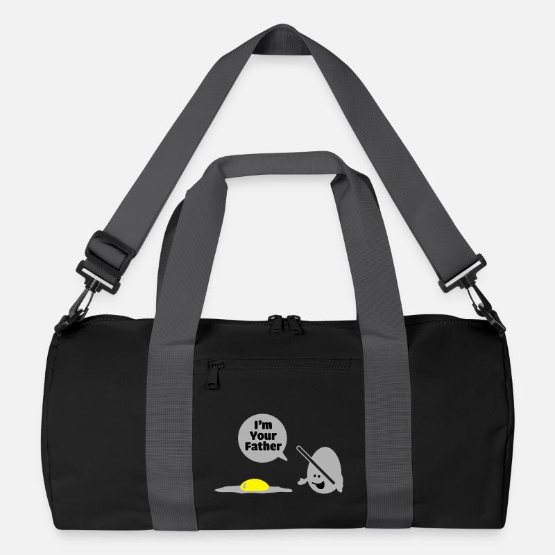 egg vader Recycelte Duffel Bag