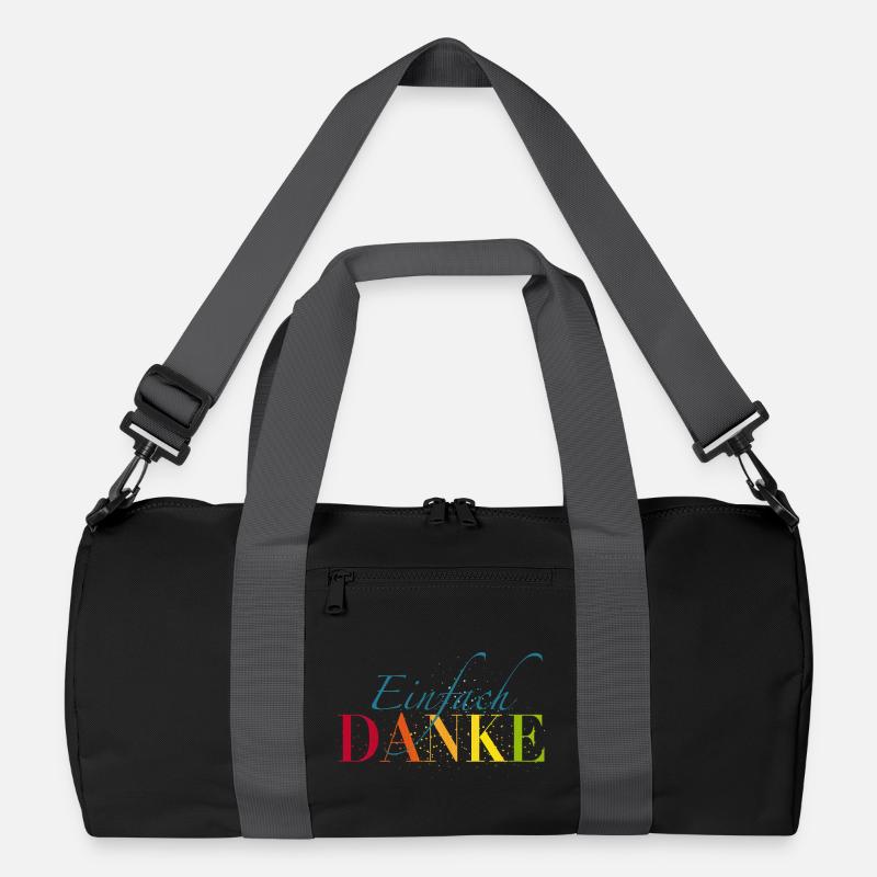 Einfach Dankeschön sagen Recycelte Duffel Bag