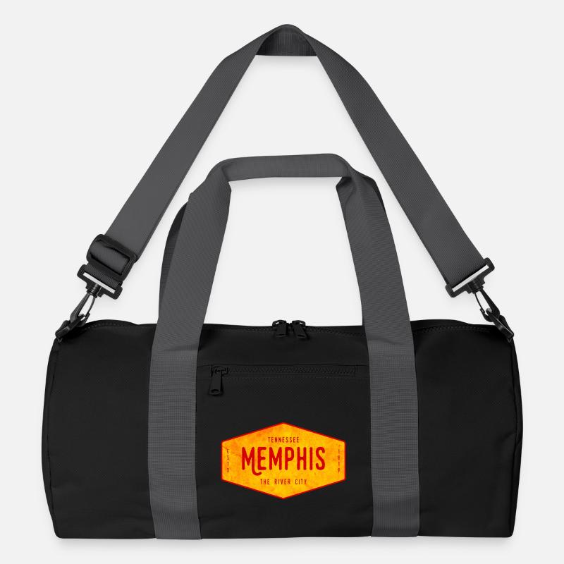 Memphis Stil Schild – River City Recycelte Duffel Bag