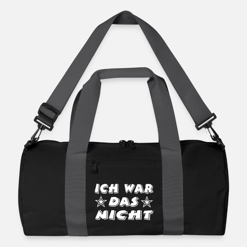 Auto - Recycelte Duffel Bag - Schwarz/Graphitgrau