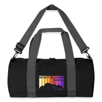 Mont Blanc Finisher Mountaineer Chamonix Montblanc - Recycled Duffel Bag - black/graphite grey - Front