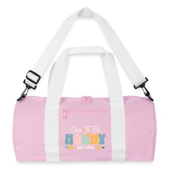 Floral Future Be Mommy Est 2026 - Sac de sport recyclé - rose/blanc - Devant