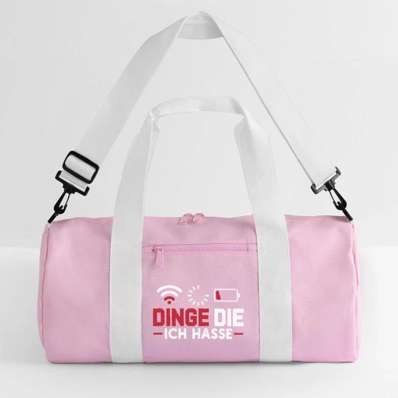 Nerd Computer THINGS I HATE FUNNY Recycled Duffel Bag