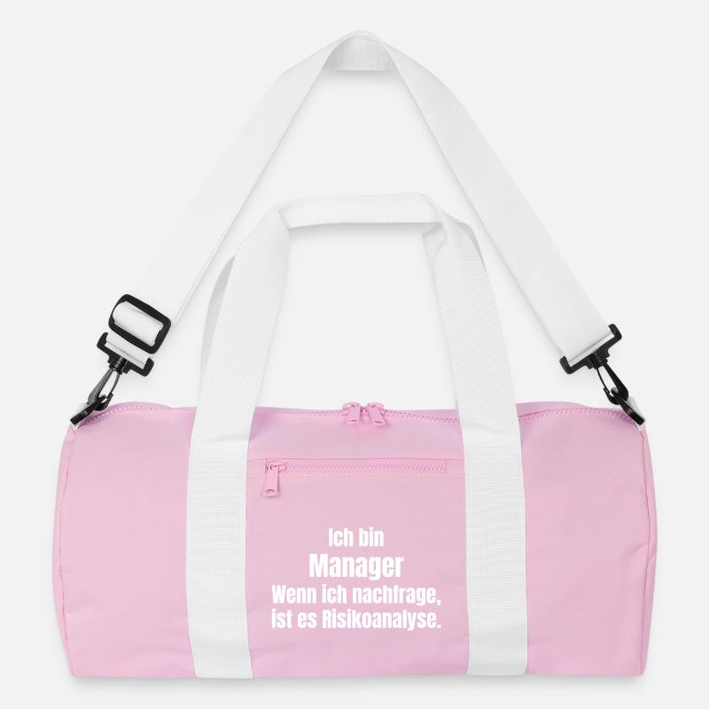 Je suis responsable de l’analyse des risques Sac de sport recyclé