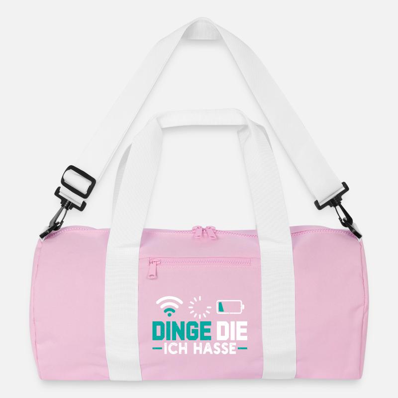 Nerd Computer THINGS I HATE FUNNY Recycled Duffel Bag