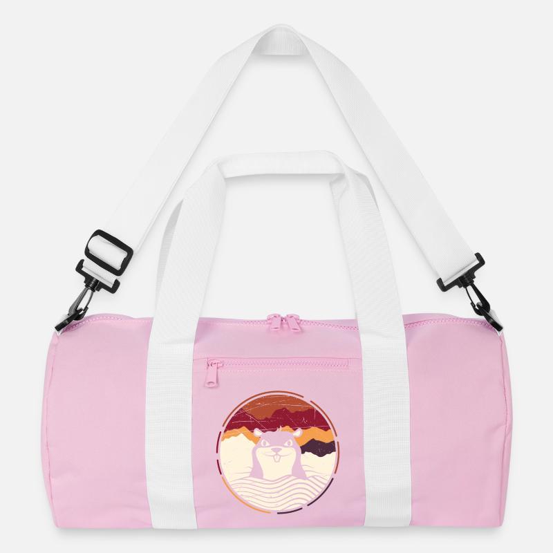 taupe Sac de sport recyclé