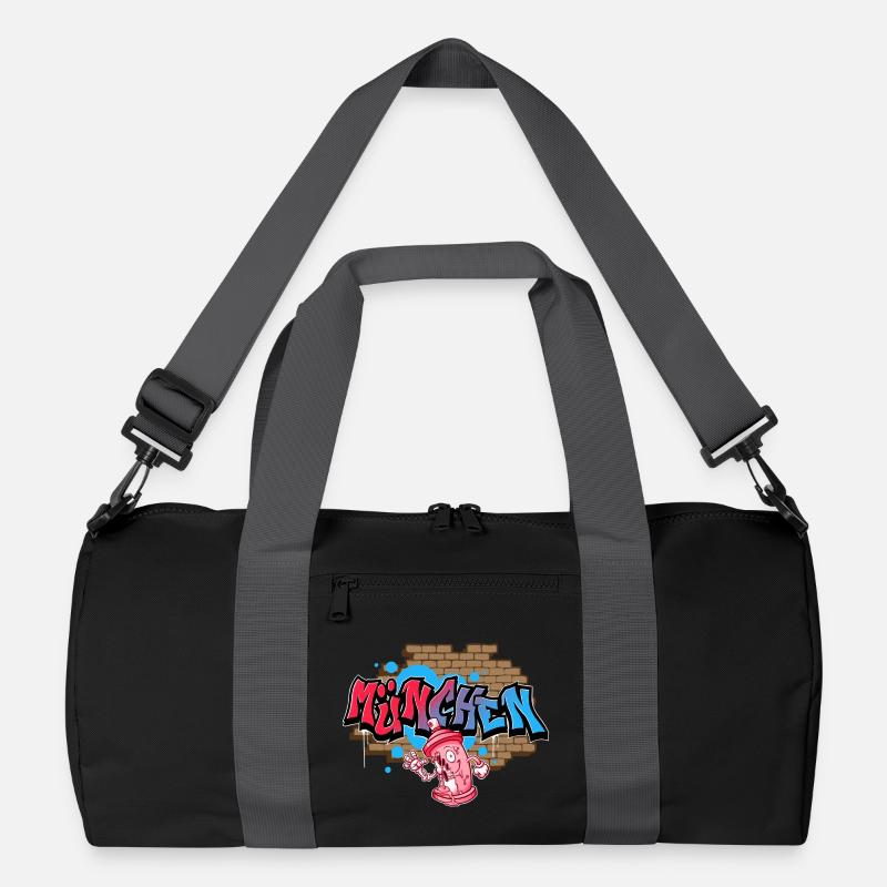 München Graffiti Recycelte Duffel Bag